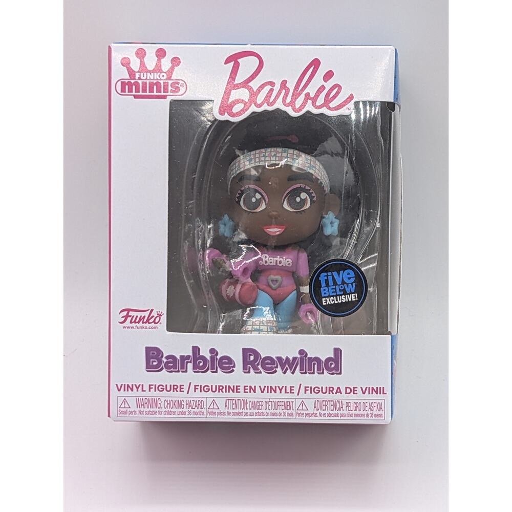 Funko Minis Barbie Rewind Barbie Metallic Five Below Exclusive NEW